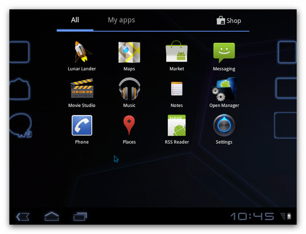 honeycomb apps Probar Android 3.2 Honeycomb desde una máquina virtual