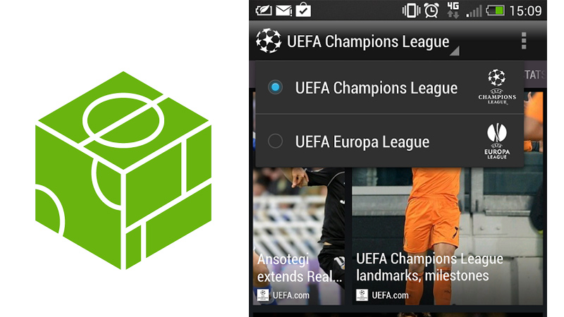 HTC Footballfeed Sigue los juegos de la UEFA Champions League en tu Android con HTC FootballFeed